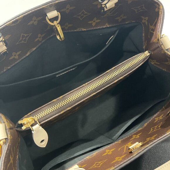 Louis Vuitton Montaigne BB Monogram Hand/Shoulder Bag Braided Handle (JB1212) - Picture 8 of 13